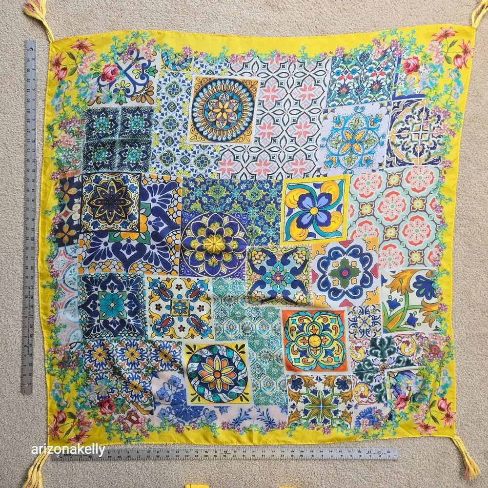 Johnny Was Silk Scarf #2